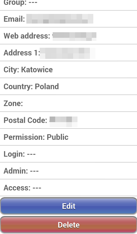 Mobile Single Contacts View2