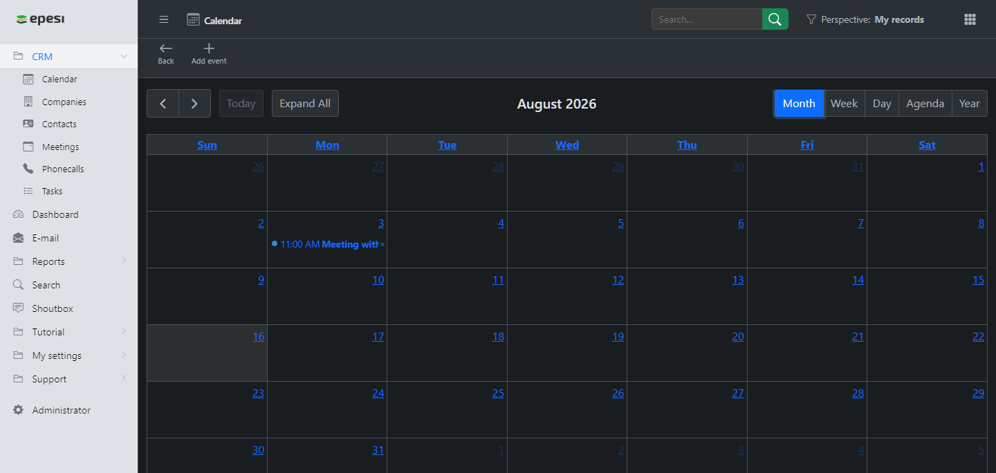 Schedule Display