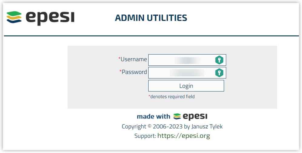 admin-utils-login admin-utils-login